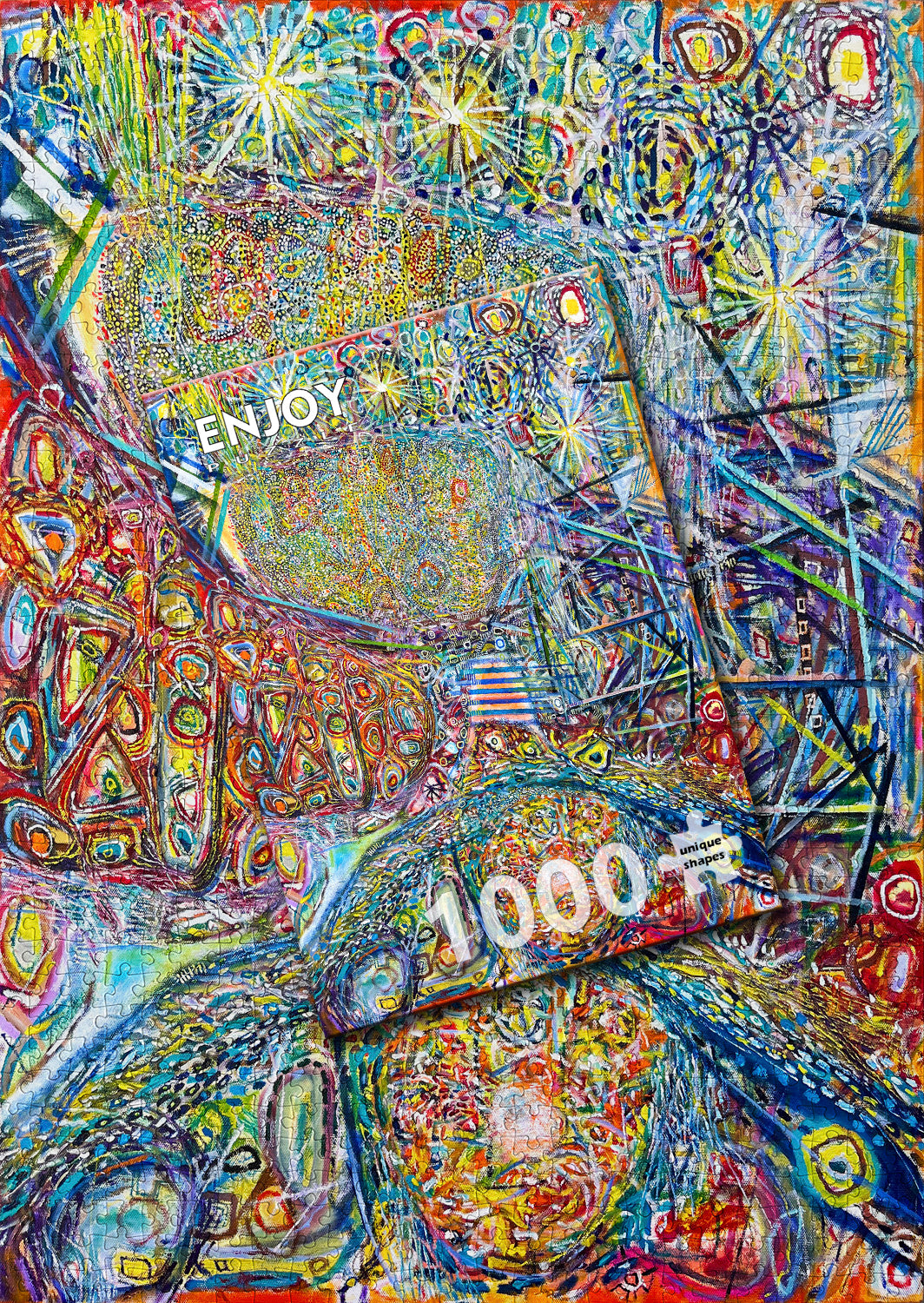 1000 Pieces Jigsaw Puzzle - Hamlets (1656)