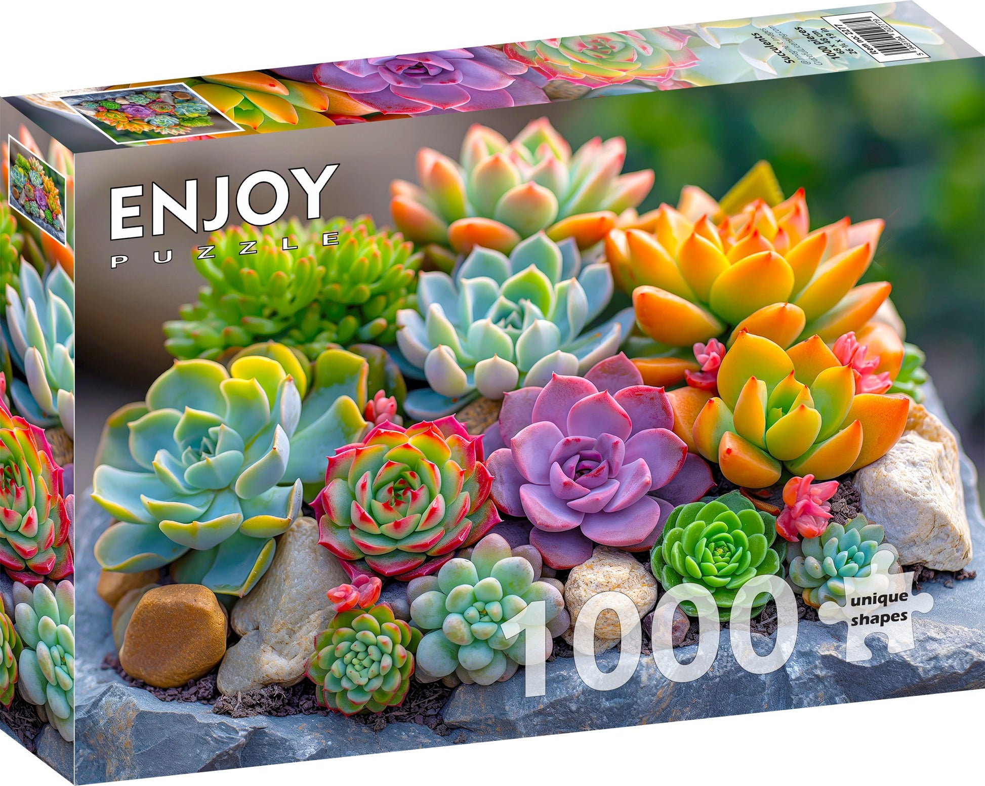 puzzles succulents 1000 Pieces Jigsaw Puzzle