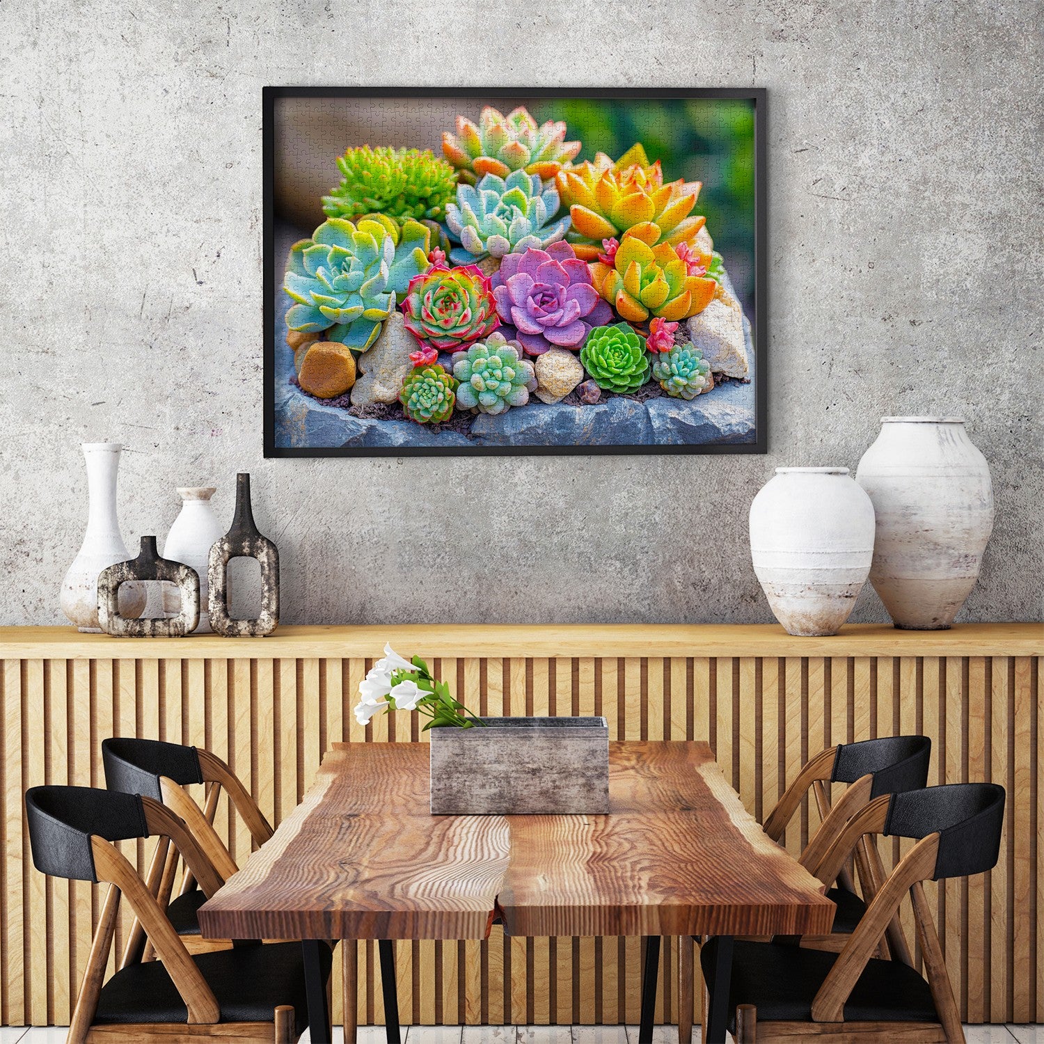 jigsaw puzzle succulents 1000 Pieces Jigsaw Puzzle