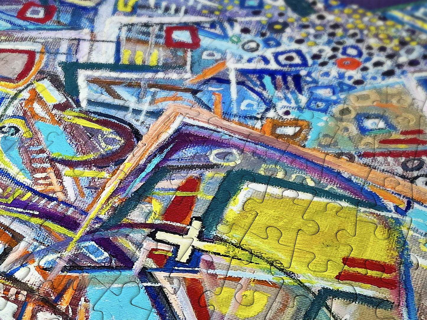 1000 Pieces Jigsaw Puzzle - Curve Tensions (1668)