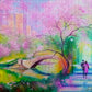 1000 Pieces Jigsaw Puzzle - A Walk In A City Park (1681)
