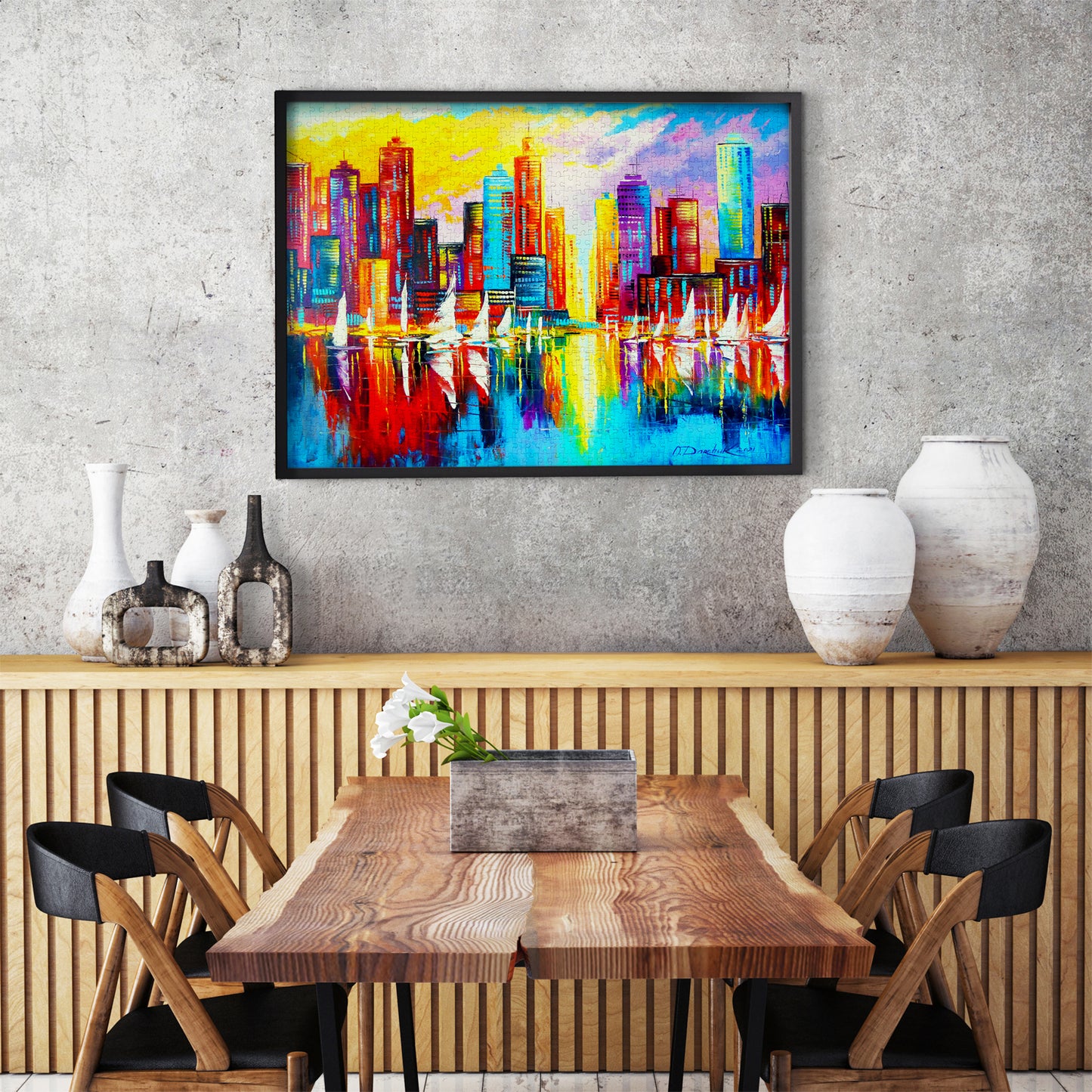 1000 Pieces Jigsaw Puzzle - An Evening in New York (1684)