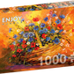 1000 Pieces Jigsaw Puzzle - Basket with Flowers (1687)