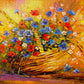 1000 Pieces Jigsaw Puzzle - Basket with Flowers (1687)