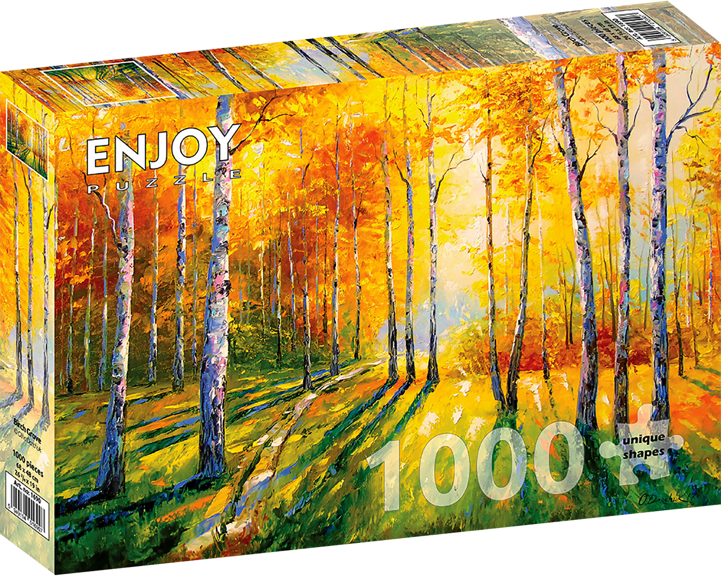 1000 Pieces Jigsaw Puzzle - Birch Grove (1690)