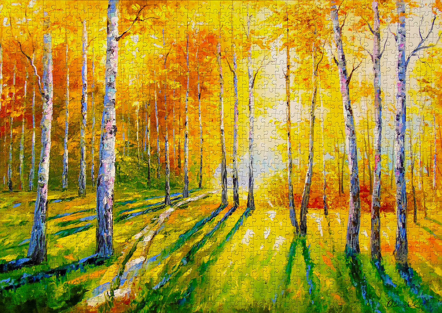 1000 Pieces Jigsaw Puzzle - Birch Grove (1690)