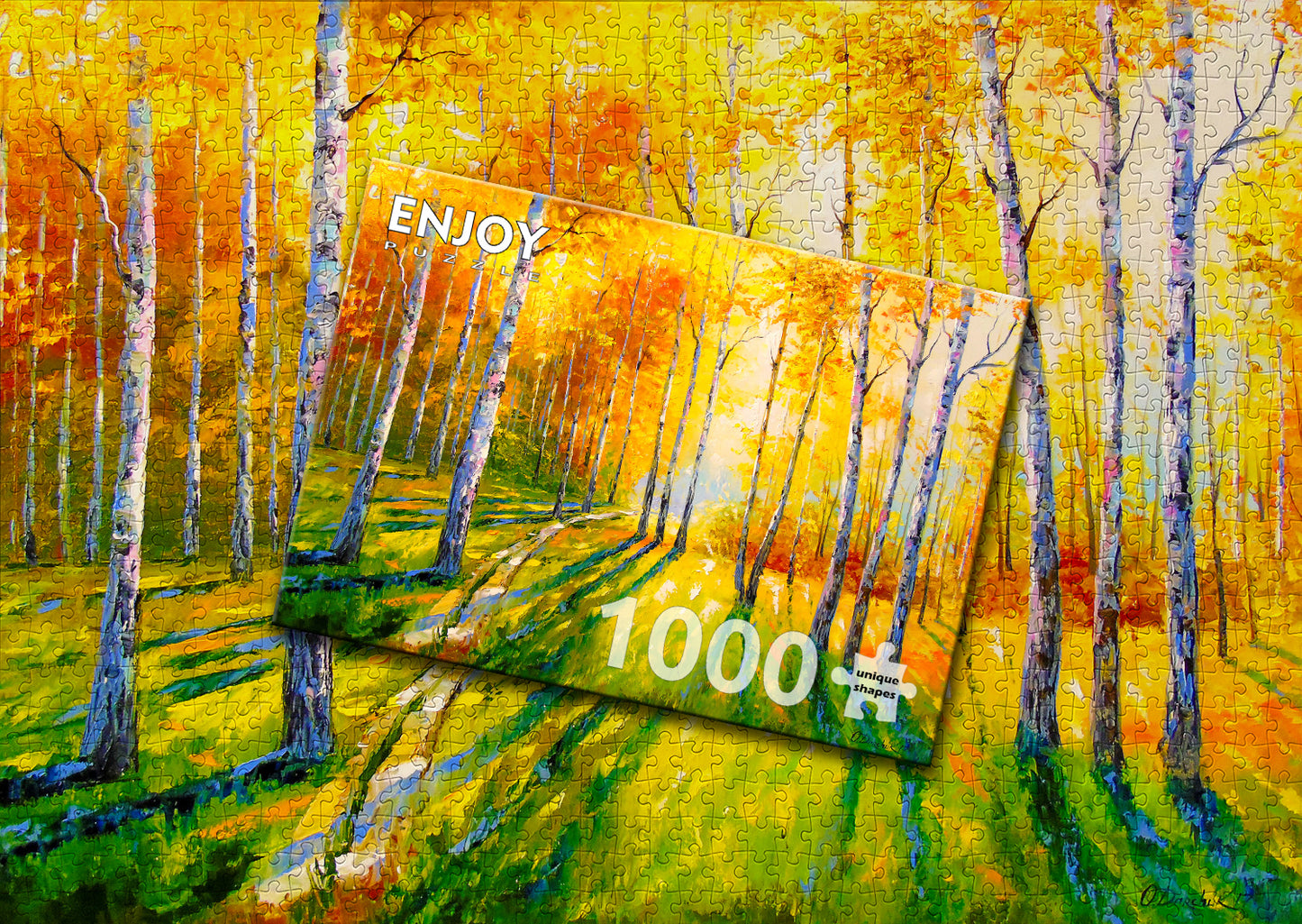 1000 Pieces Jigsaw Puzzle - Birch Grove (1690)
