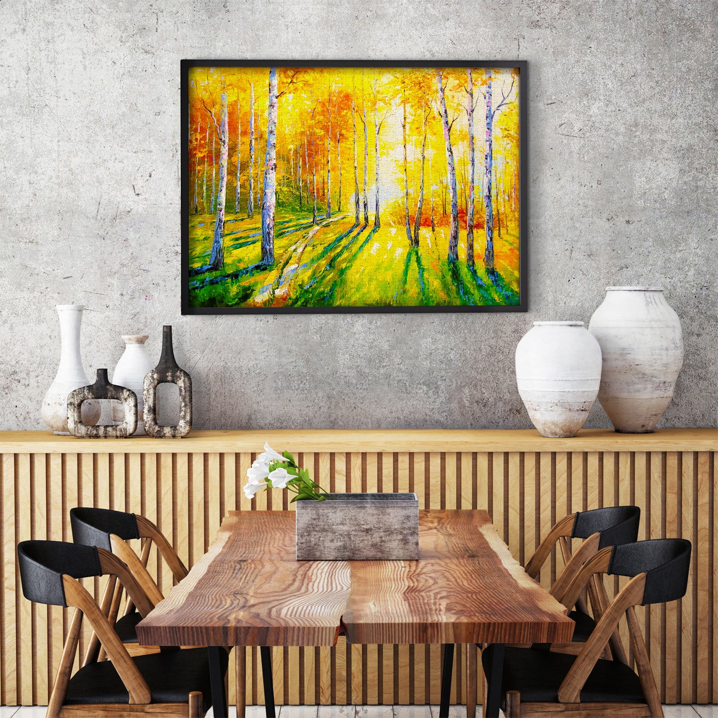 1000 Pieces Jigsaw Puzzle - Birch Grove (1690)