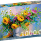 1000 Pieces Jigsaw Puzzle - Bouquet with Yellow Flowers (1699)