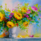 1000 Pieces Jigsaw Puzzle - Bouquet with Yellow Flowers (1699)