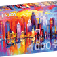 1000 Pieces Jigsaw Puzzle - Evening New York (1705)