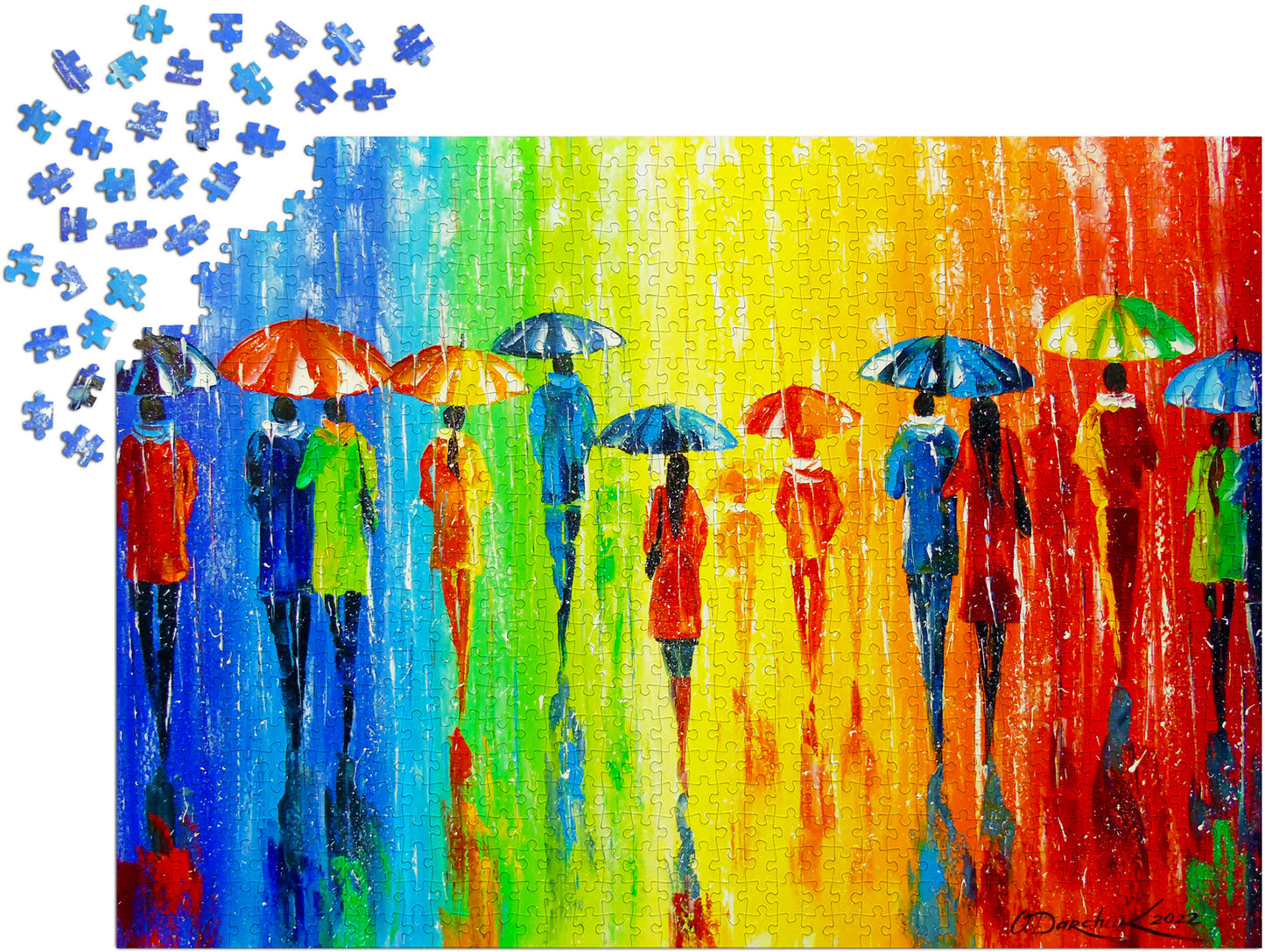 1000 Pieces Jigsaw Puzzle - If It Rains (1711)