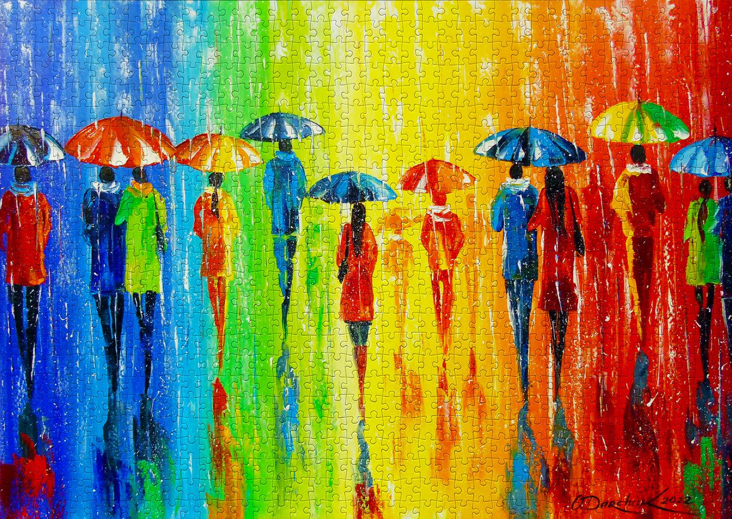 1000 Pieces Jigsaw Puzzle - If It Rains (1711)