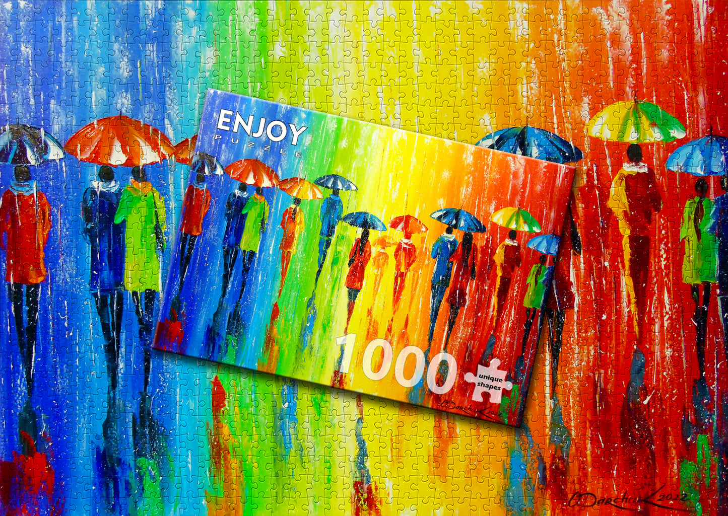 1000 Pieces Jigsaw Puzzle - If It Rains (1711)