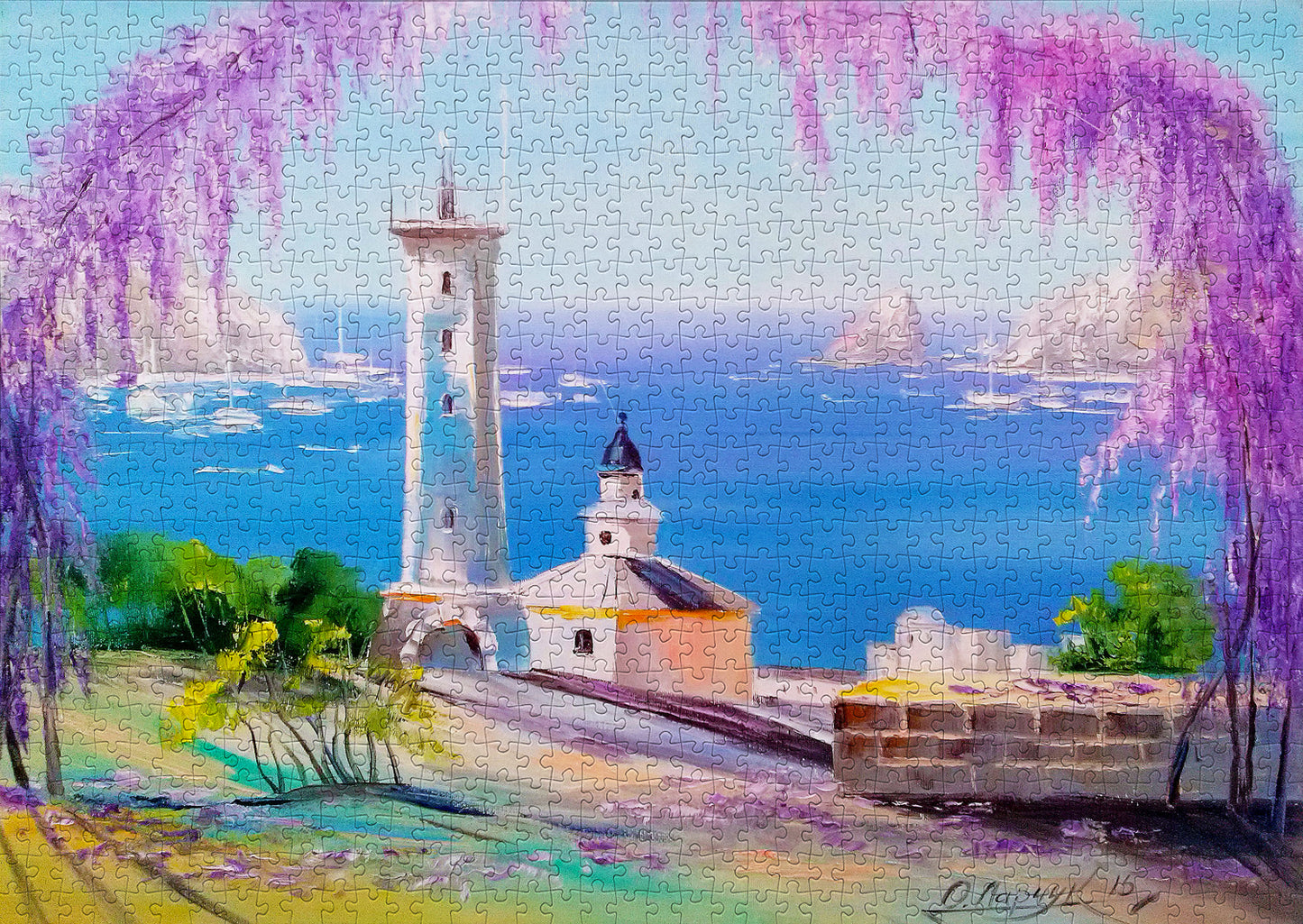 1000 Pieces Jigsaw Puzzle - Lighthouse (1717)