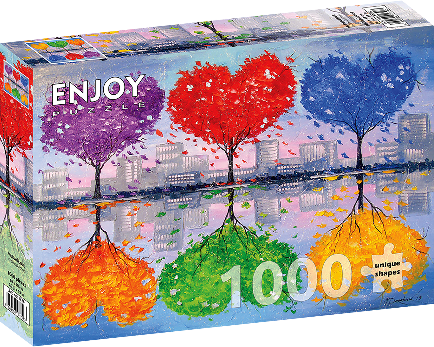 1000 Pieces Jigsaw Puzzle - Mutual Love (1726)