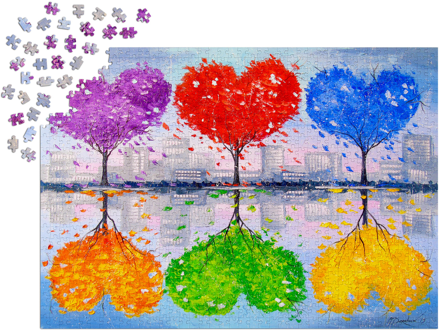 1000 Pieces Jigsaw Puzzle - Mutual Love (1726)