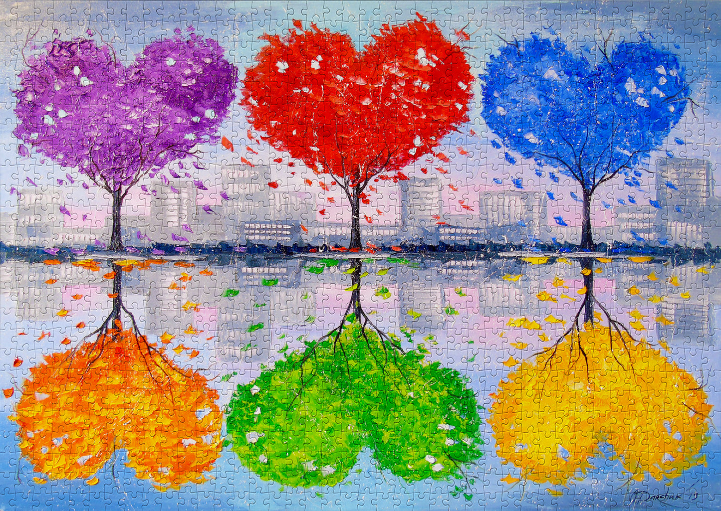 1000 Pieces Jigsaw Puzzle - Mutual Love (1726)