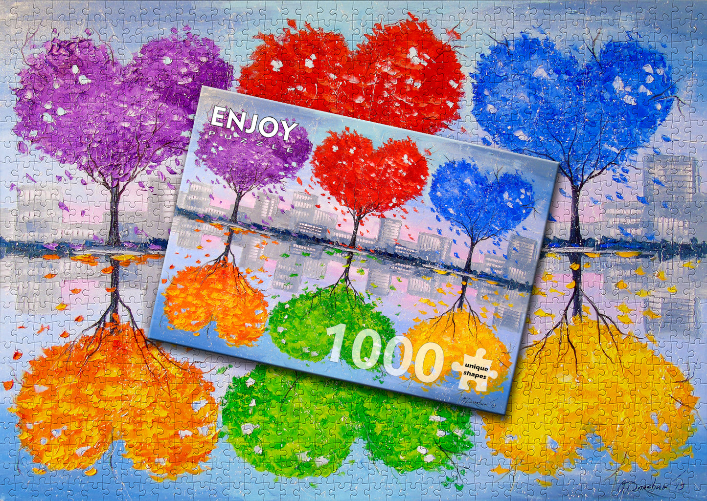 1000 Pieces Jigsaw Puzzle - Mutual Love (1726)