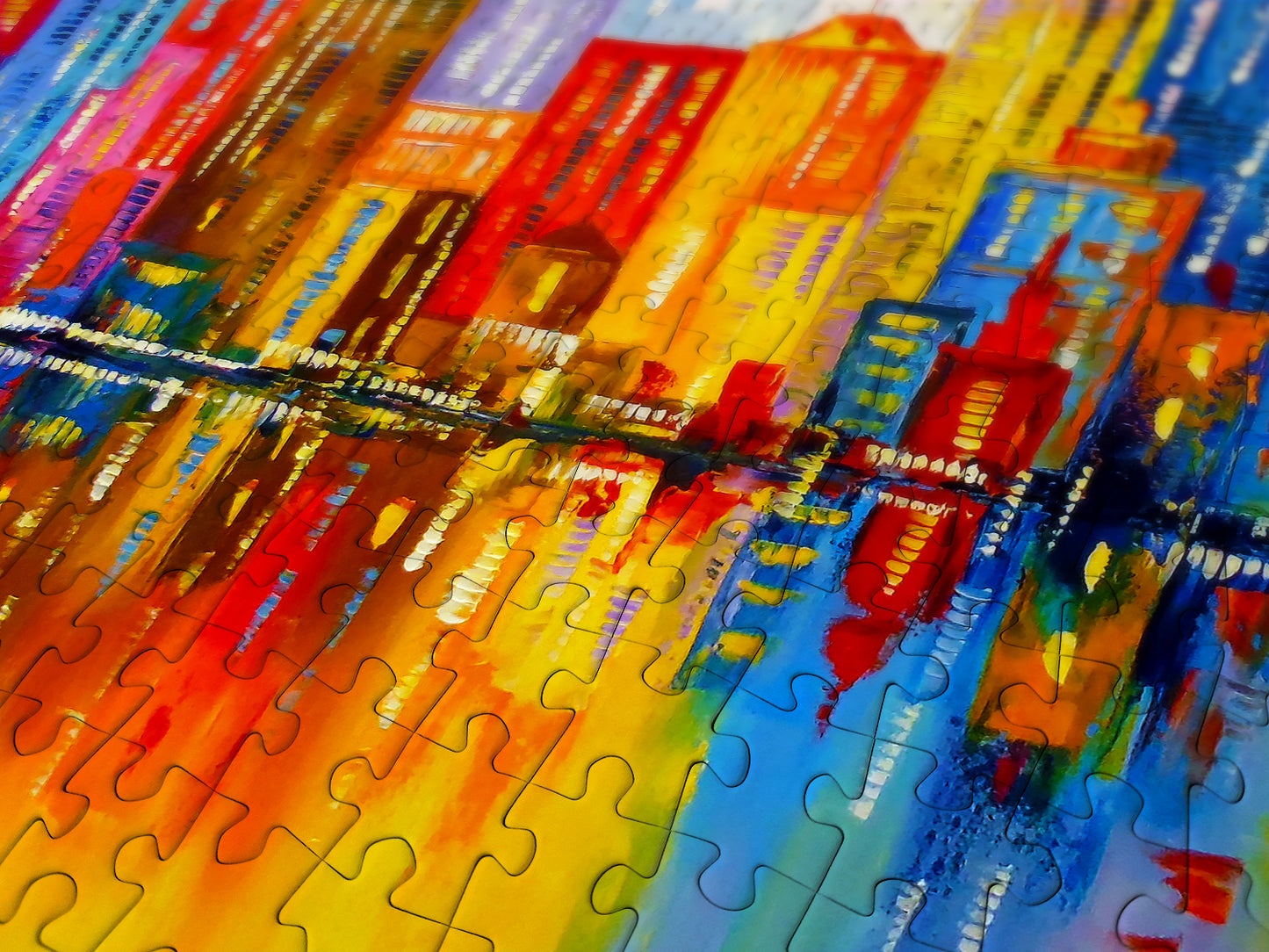 1000 Pieces Jigsaw Puzzle - Rainbow City (1729)