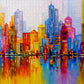1000 Pieces Jigsaw Puzzle - Rainbow City (1729)