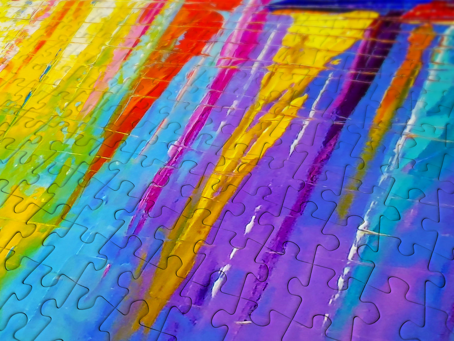 1000 Pieces Jigsaw Puzzle - Rainbow Sailboats (1732)