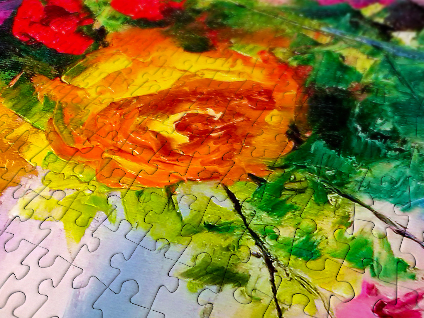 1000 Pieces Jigsaw Puzzle - Roses (1735)