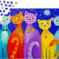 1000 Pieces Jigsaw Puzzle - Smiling Cats (1738)