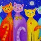 1000 Pieces Jigsaw Puzzle - Smiling Cats (1738)