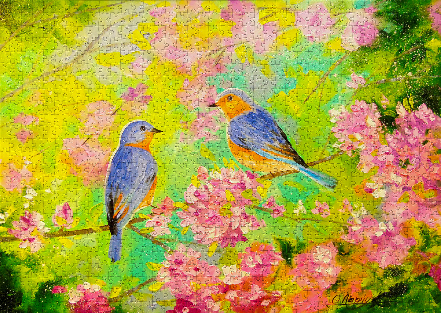 1000 Pieces Jigsaw Puzzle - Spring Melody (1741)