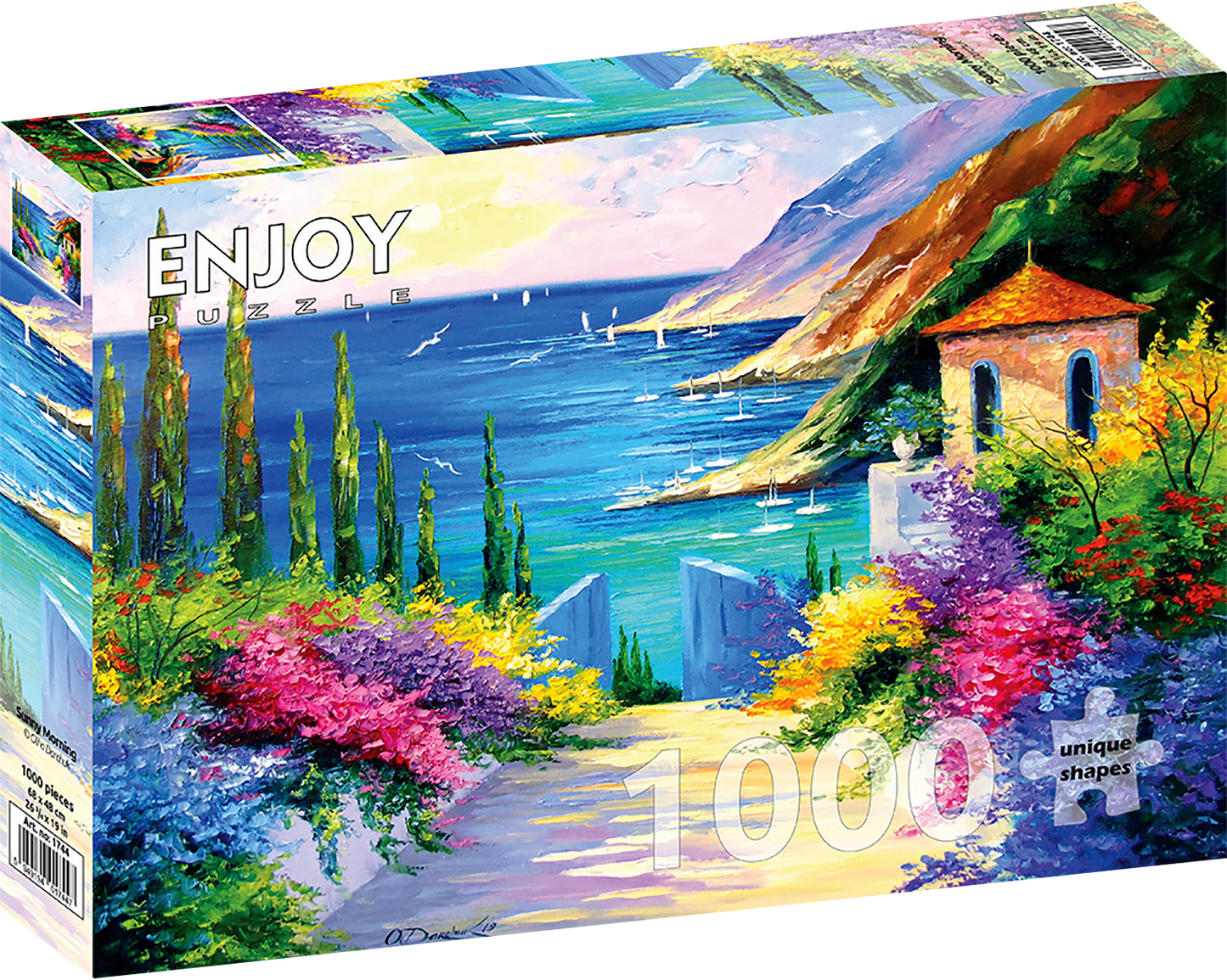 1000 Pieces Jigsaw Puzzle - Sunny Morning (1744)