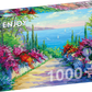 1000 Pieces Jigsaw Puzzle - Sunny Road to the Sea (1747)