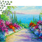1000 Pieces Jigsaw Puzzle - Sunny Road to the Sea (1747)