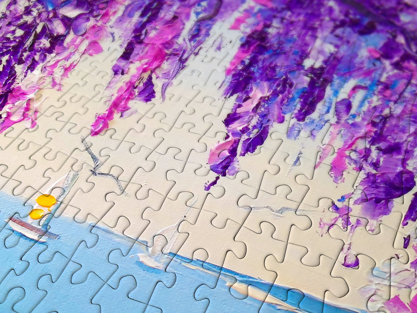 1000 Pieces Jigsaw Puzzle - Wisteria by the Sea (1753)