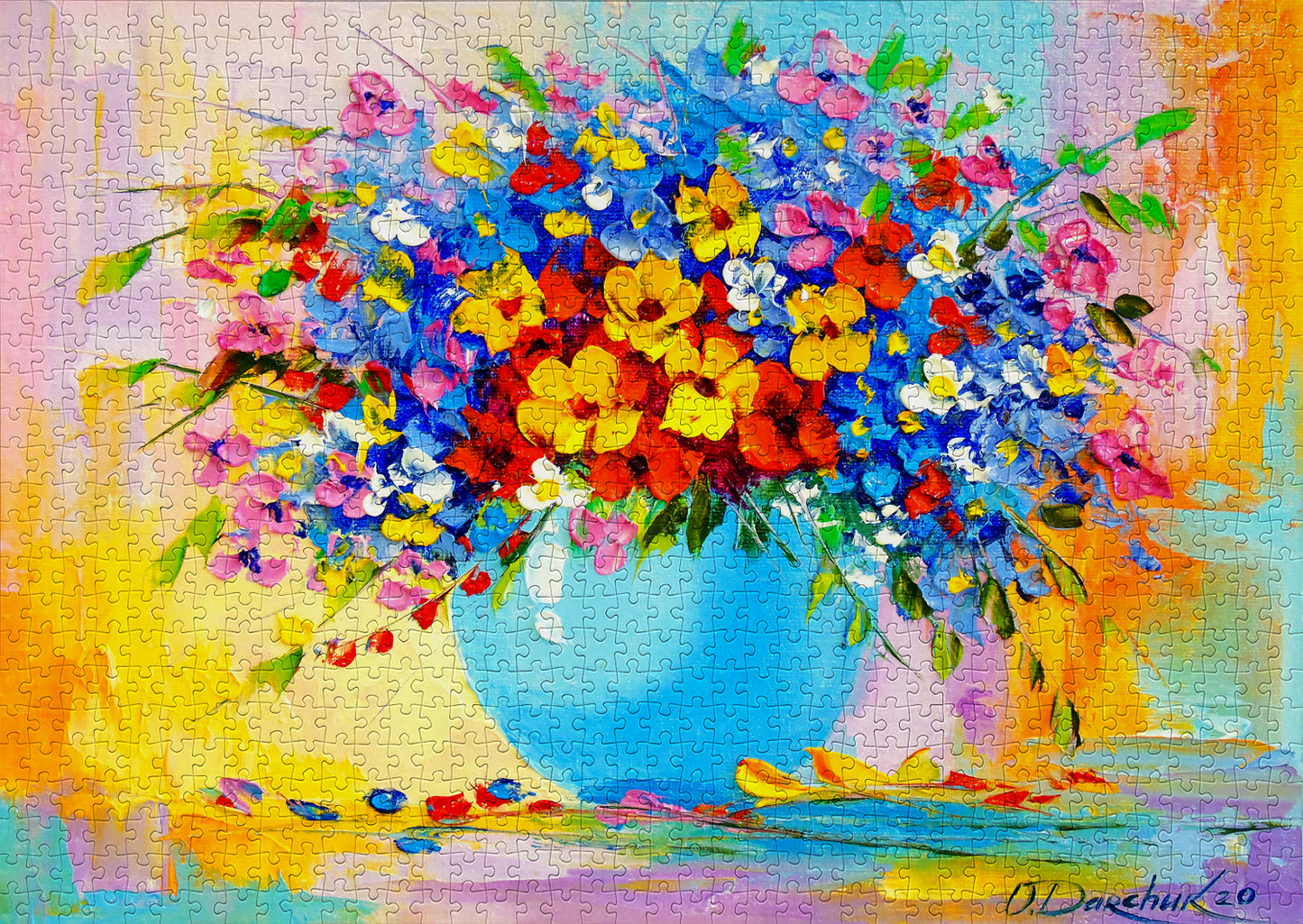 1000 Pieces Jigsaw Puzzle - A Bouquet of Flowers (1756)