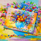 1000 Pieces Jigsaw Puzzle - A Bouquet of Flowers (1756)