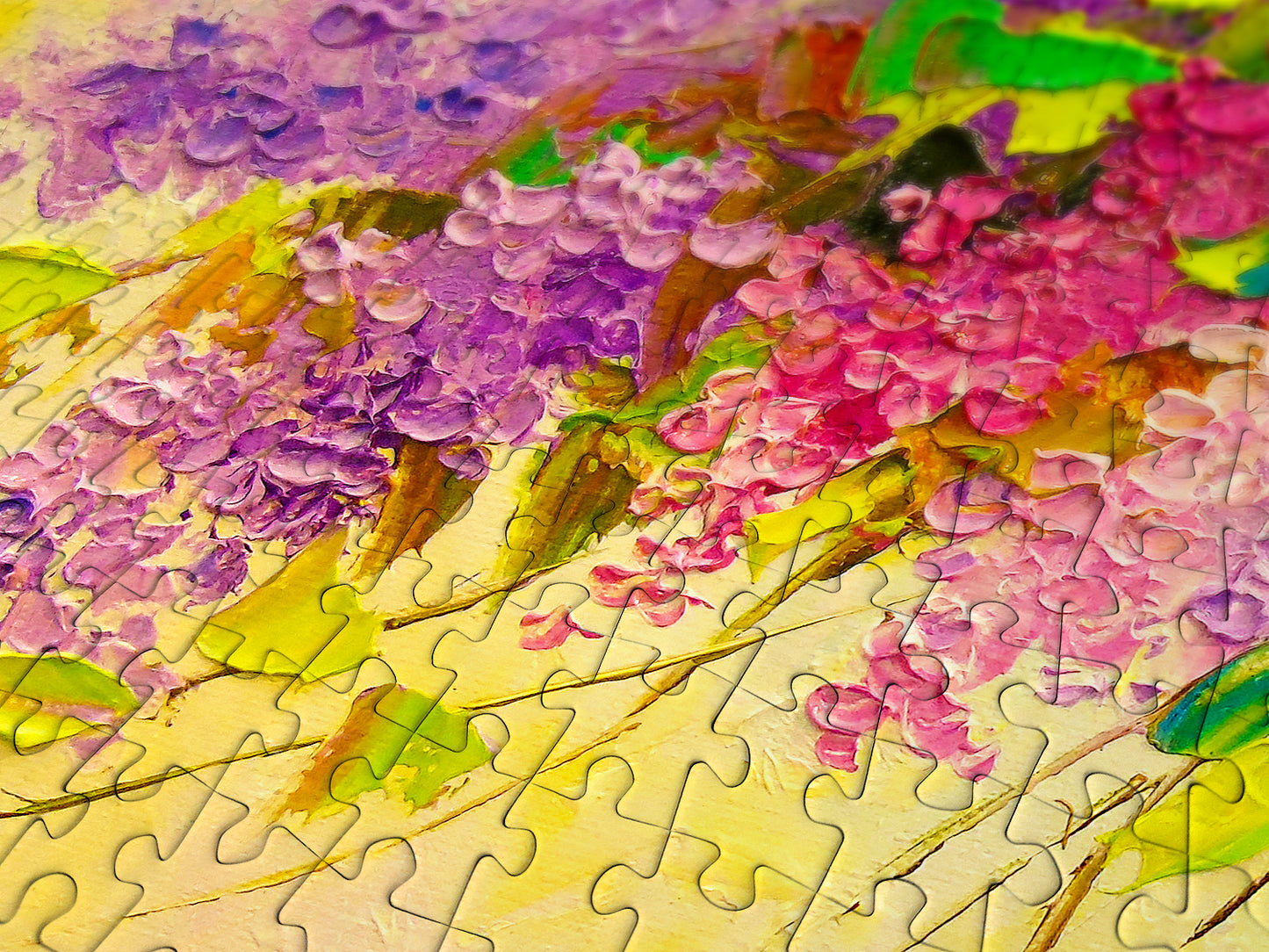 1000 Pieces Jigsaw Puzzle - A Bouquet of Lilacs (1759)