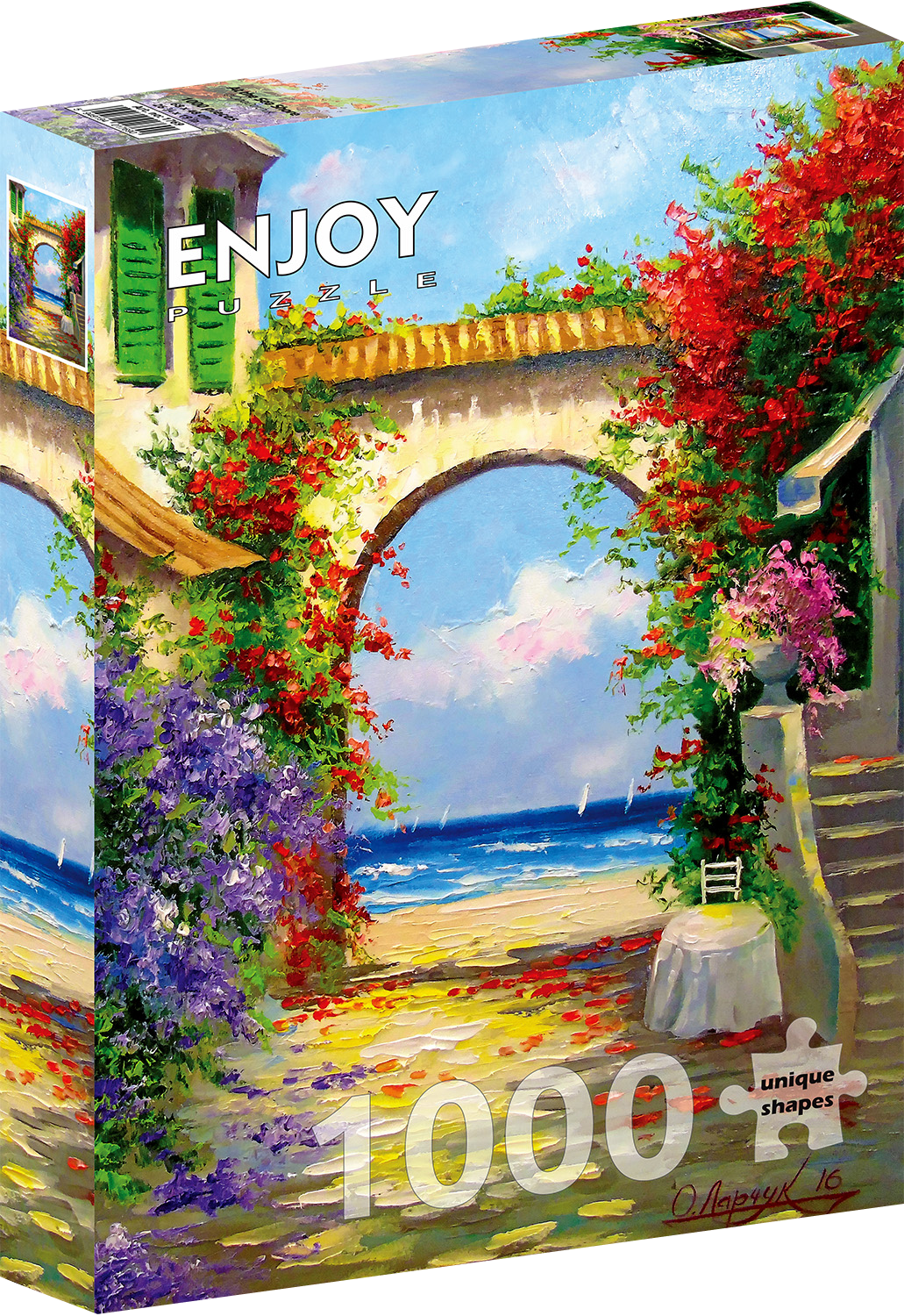1000 Pieces Jigsaw Puzzle - At the Sea Shore (1769)