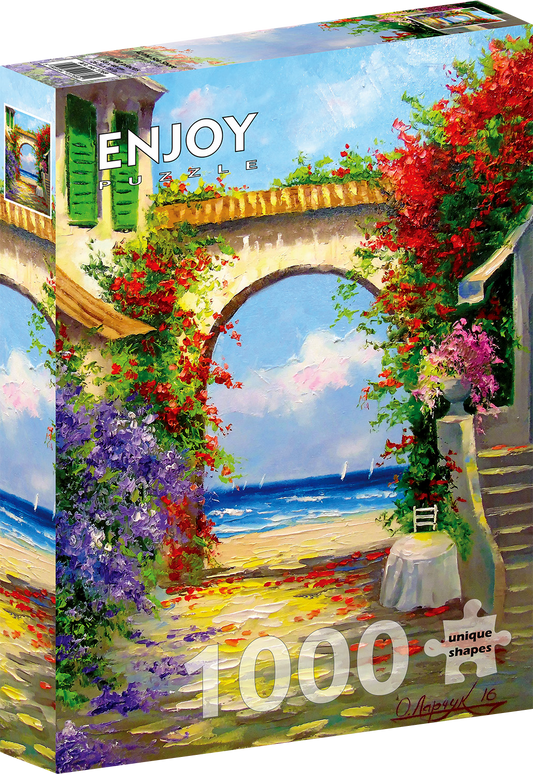 1000 Pieces Jigsaw Puzzle - At the Sea Shore (1769)