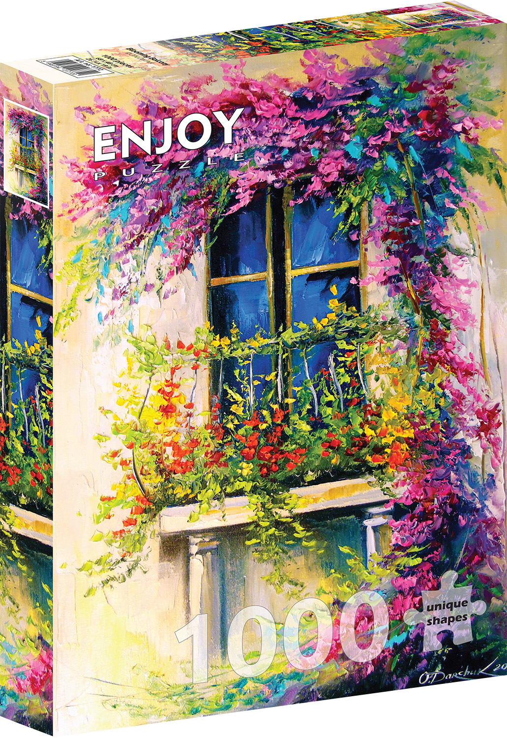 1000 Pieces Jigsaw Puzzle - Blooming Balcony (1772)
