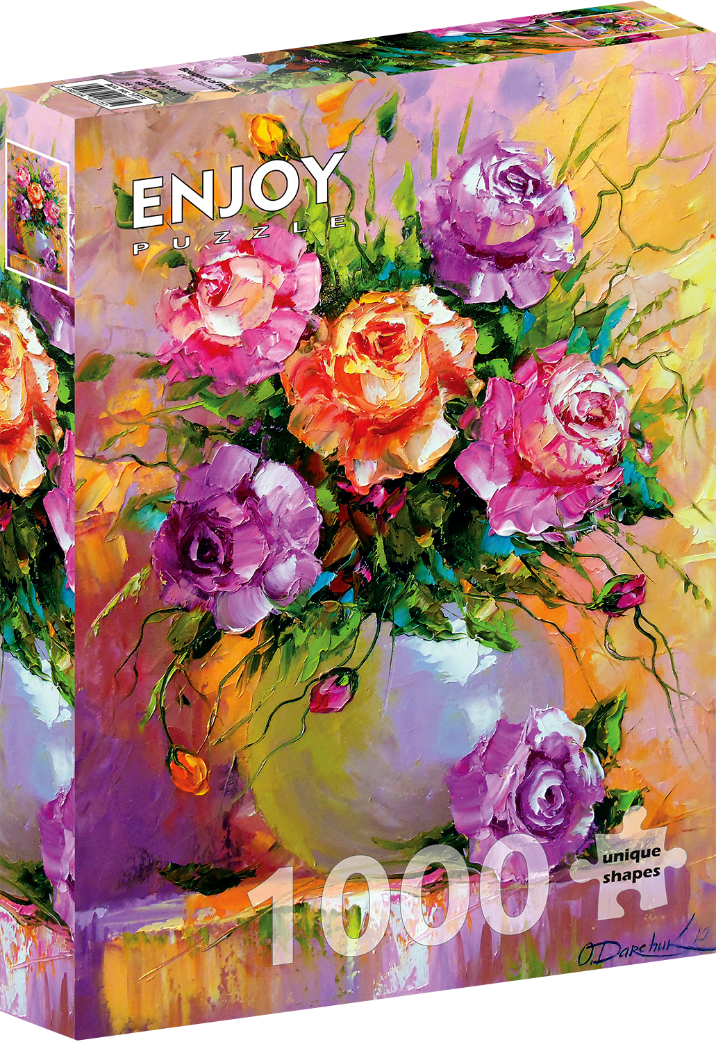 Bouquet of Roses - ENJOY 1000-piece jigsaw puzzle box