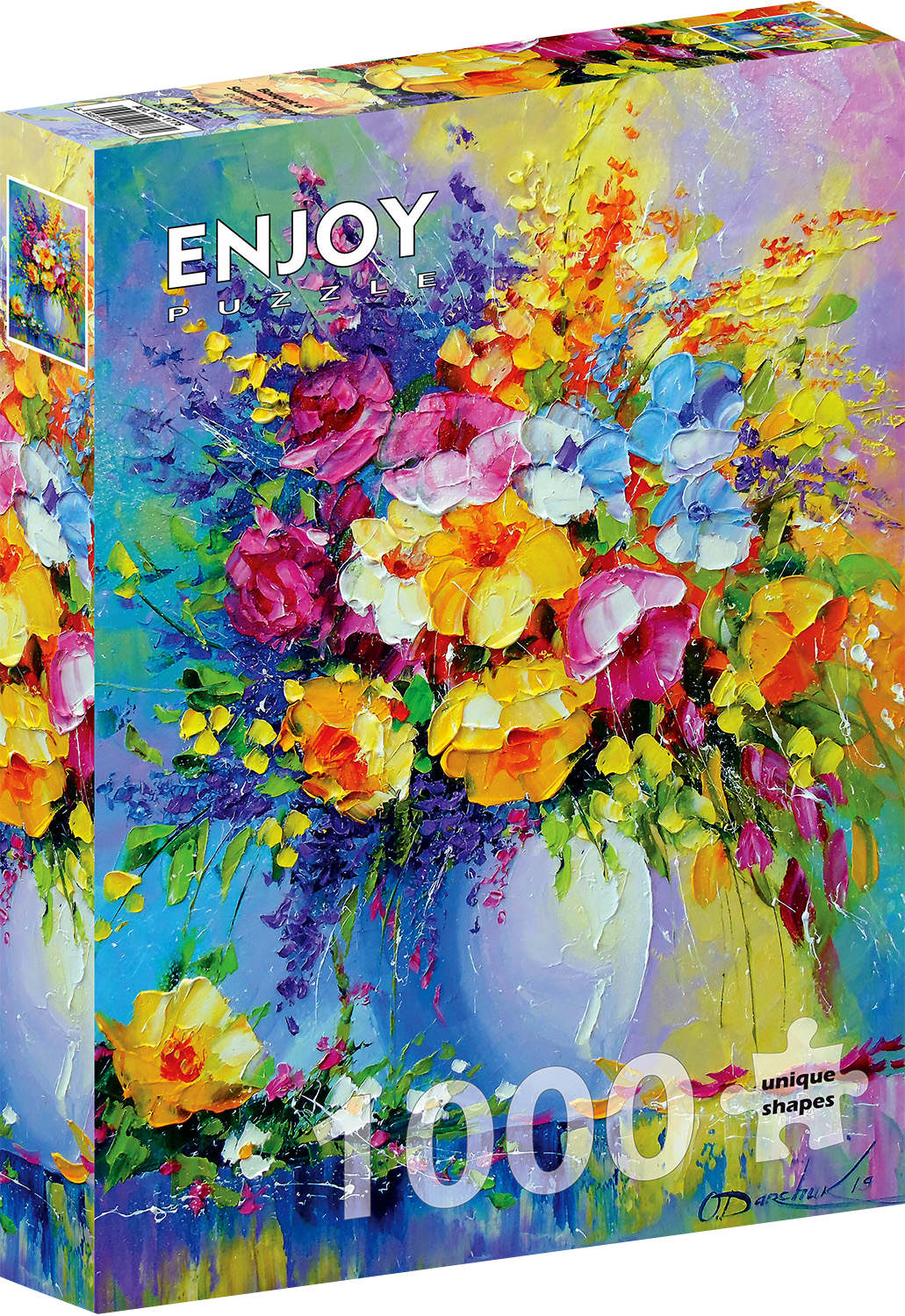1000 Pieces Jigsaw Puzzle - Bouquet of Summer Flowers (1778)