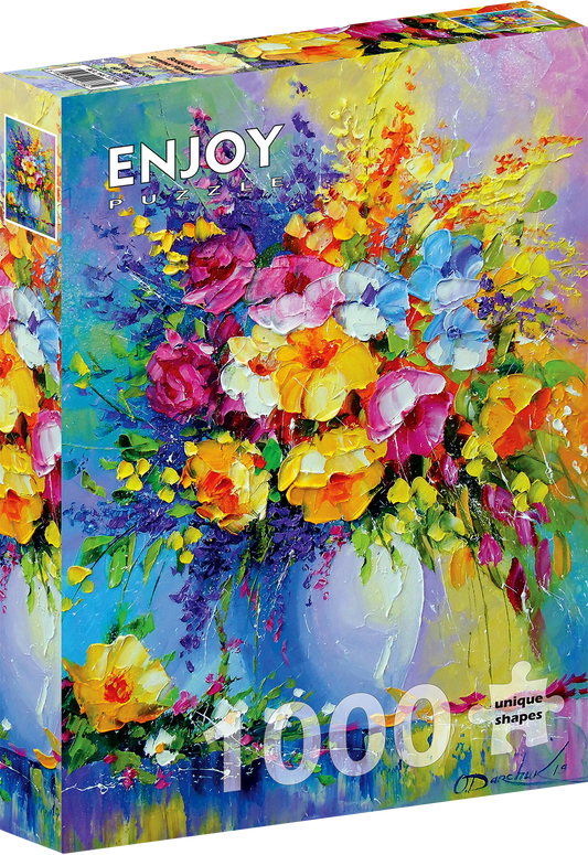 1000 Pieces Jigsaw Puzzle - Bouquet of Summer Flowers (1778)