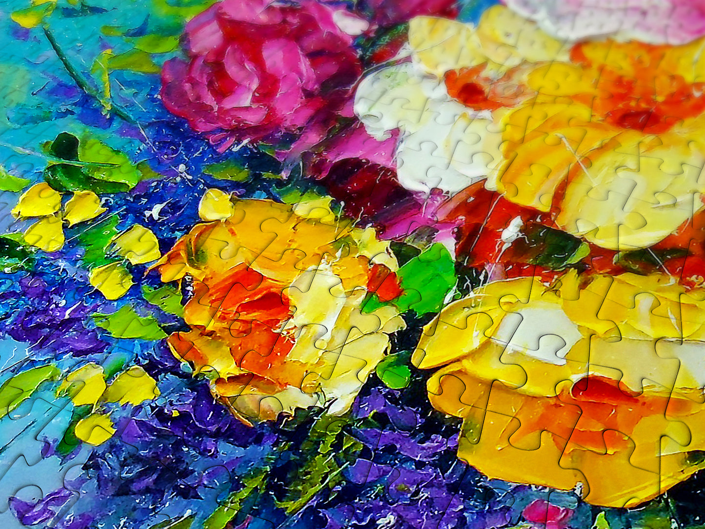 1000 Pieces Jigsaw Puzzle - Bouquet of Summer Flowers (1778)