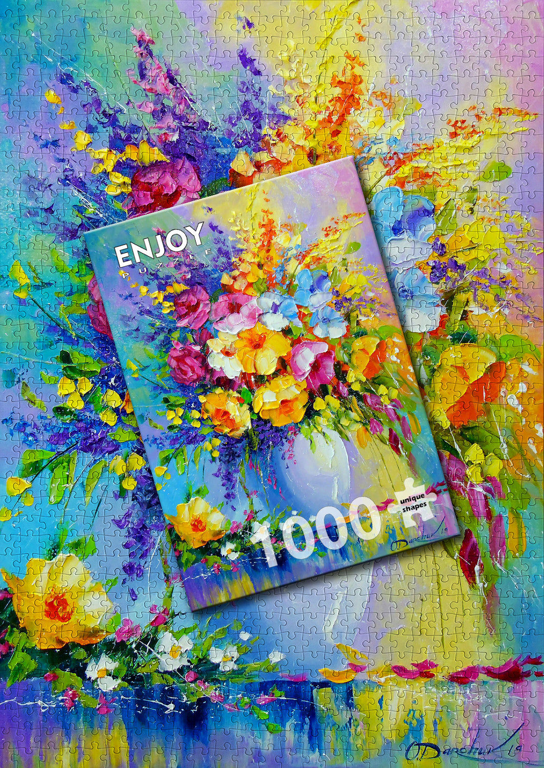 1000 Pieces Jigsaw Puzzle - Bouquet of Summer Flowers (1778)