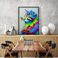 1000 Pieces Jigsaw Puzzle - Bright Cat and Butterfly (1781)