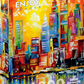 1000 Pieces Jigsaw Puzzle - Bright New York City (1784)