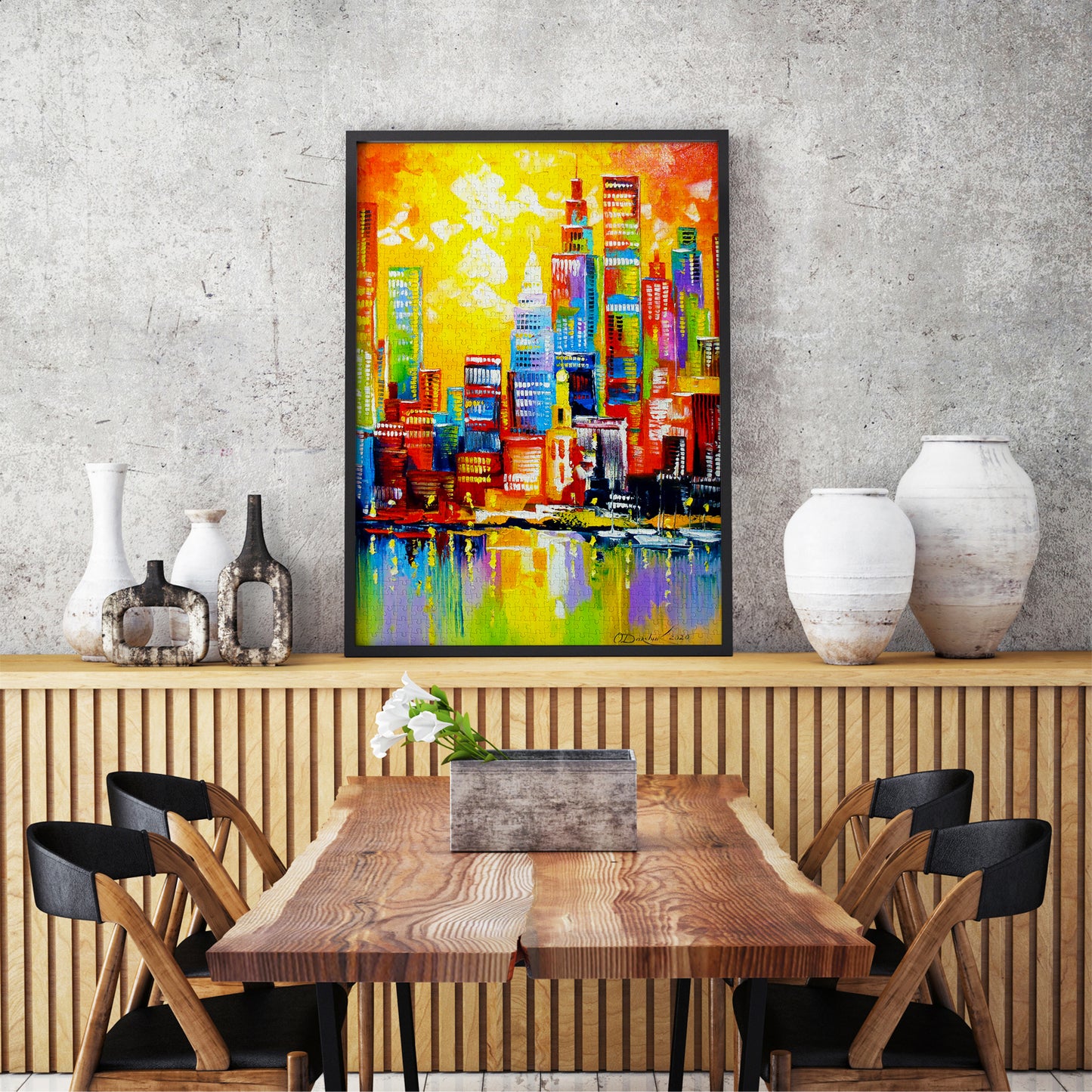 1000 Pieces Jigsaw Puzzle - Bright New York City (1784)