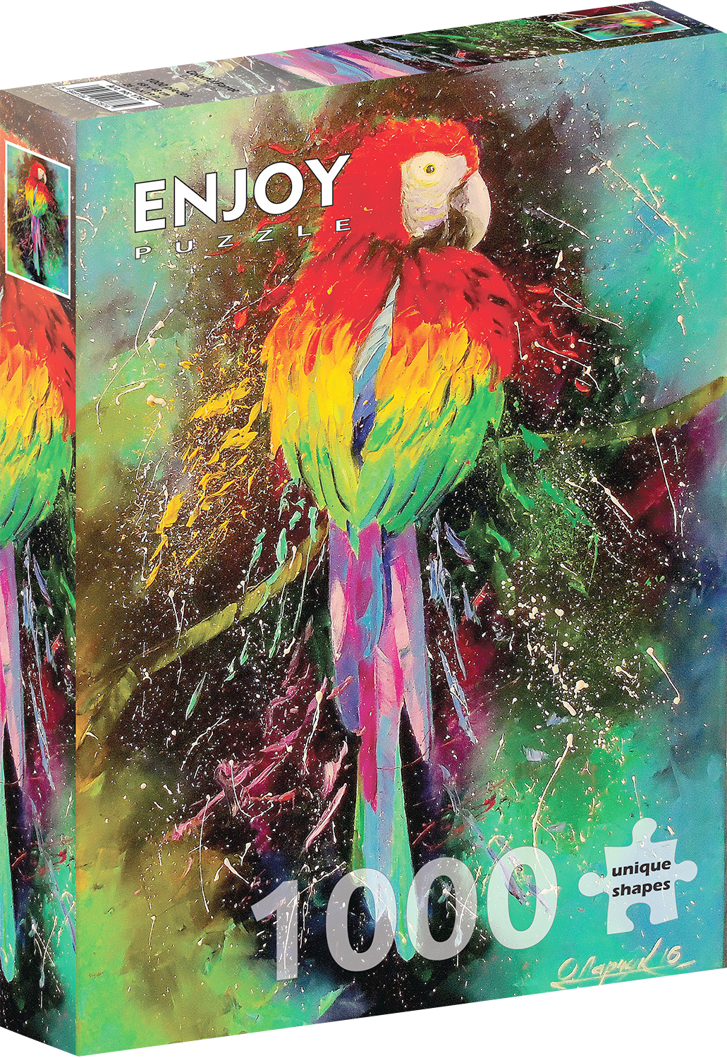 1000 Pieces Jigsaw Puzzle - Colorful Parrot (1787)