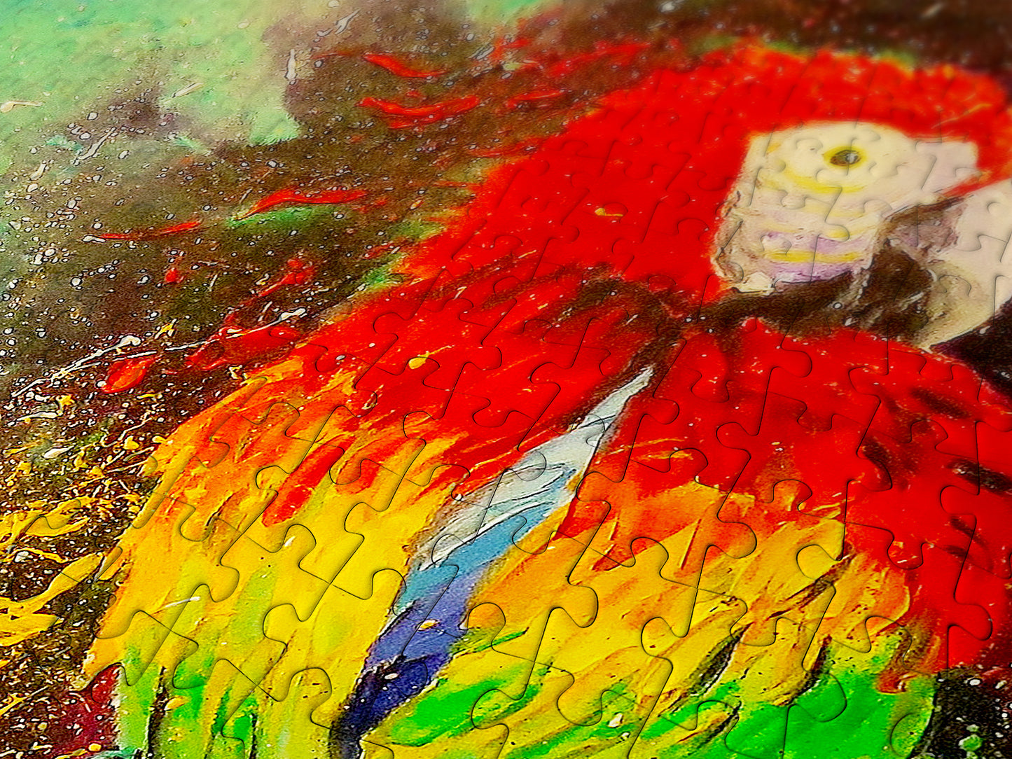 1000 Pieces Jigsaw Puzzle - Colorful Parrot (1787)